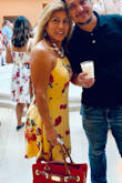 The fit is perfect. I love this dress. The fabric is perfect for this summer. I had many compliments for my friends - Jessica S.