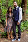 I wore this dress to a spring wedding in San Francisco. It was pretty cold that day, but I felt super pretty and sexy in this dress. The front of the dress is showy and quite revealing (in my opinion) but not enough to be tacky. My husband told me he loved this dress on me. - Jacqueline P.