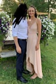 My friend asked a few of our friends to be in her wedding and gave a color palette. The wedding was on a farm during the summer. This was then perfect dress for the occasion! Fits very well and was flattering - Alissa P.