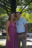 Loved how comfortable this dress is! Wore this as a bridesmaid at 20 weeks pregnant. Was a bit skeptical that the dress would stay put but the fabric is well designed to keep from shifting around. A big thumbs up for this dress. - Stephanie S.