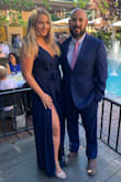 Got so many compliments and was so comfortable all night! Pasties are your best bet. The straps are elastic and have a TON of give, I do wish they were a little tighter/sturdier but it's not a dealbreaker. I am tall and the length was still fine with heels. - Meghan M.