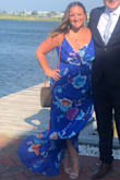 This dress was perfect. It was so comfortable, airy, and flattering. I felt amazing in it all night at a summertime, beach wedding. - Tiffany M.