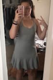 It was absolutely so cute, I changed the straps though to a halter top look because the wide neck was unflattering on my body! But besides that I love it 10/10! - Jenna H.