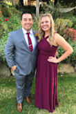 My friend picked this as her bridesmaids dress and it was great! Great color, reasonably comfortable and lots of compliments. I love chiffon dresses that flow and this one was super lightweight! Only dislike for me was that I'm a bit busty and an apple shape so the waistband on this dress was a bit tight in my ribcage, but can't complain for the price! And best of all I got to rewear the dress as a guest to another wedding which I haven't been able to do with any other bridesmaids dress. :) - Rachel G.