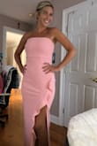Fit perfectly and loved the dress definitely would wear this again, I didn't expect the color to be a little brighter but it was the perfect color. - Nikki L.