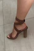 This Shoe is amazing! It is so so pretty. Don't hesitate and just buy it! They are surprisingly comfortable, even though they are high. Quite amazing. - Julia F.