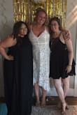 I received so many compliments on this dress! Wore it in Nashville for my bachelorette. Super light and airy for a lace dress. One note, I did go bra-less with this dress as you could see my strapless bra with the low cut front. - Caeli B.