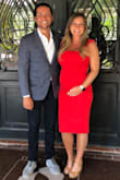 The stretchy fabric makes this perfect for maternity! I am 27 weeks and wore this to a casual wedding - it fit like a glove! I normally wear an XS or S so I ordered the S to give my belly a little room. Also looks way more expensive than it is. - Samantha F.