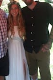 I loved this dress! The skirt was very long so I had to get it hemmed. I love the slit in front, it makes for a nice breeze! - Lindsay F.