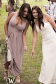 This dress was great. A good fit for all sizes of busts in the bridesmaids and lightweight enough to not be hot even with the long dress. Great color and complements many body types! - Jenny K.