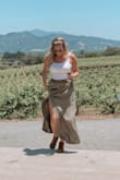 Wore this wine tasting and I got so many compliments. Definitely plan I'm wearing it again. I like to pair it with brown booties, a brown belt and a white tank top. - Christina M.