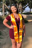 I wear this dress for my graduation and I just loved it! I received so many compliments and I just felt so beautiful and sexy and also the dress is SO comfy! I am in love and can't wait to wear it again. - Yasmin G.