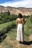 I wore this to several of my wedding events (engagement photos and bachelorette party) and it was perfect. It is a bit loose on the top for me which allowed for some side boob, so be warned! - Delaney A.
