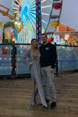 I read the reviews and sized down and it fit great! However, I wish it was better quality. The material is Rayon which is notorious for shrinking. I was very careful while washing it and followed the directions but it still shrunk a noticeable amount. I'm pretty bummed because it is a cute dress but I wouldn't have bought it for this price. It still fits but it's not as flowy and long as the first time I wore it. :( - Jennifer C.