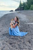 I am always a medium but I ordered a small which got perfectly. I did have to have it shortened in length, I am 5'5". - Chelsea C.