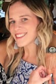 These earrings are perfect! Don't feel heavy at all. I have gotten so many compliments on these as well! - Nicole P.