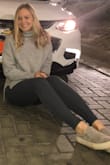 I LOVE this sweater! It is so warm, comfortable, and cute! It's easy to casually wear it with leggings or dress it up a bit more with jeans and boots. The turtleneck is adorable and I love the grey color. - Taylor H.