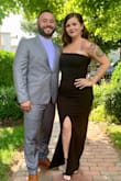 Hugged my body in all the right places. I wore it to a wedding & got so many compliments. The slit gives it a sexy appeal but it isn't too revealing. Will definitely wear it again! - Nancy F.