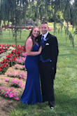 I wore this dress to my father-in-law's wedding in June. It was perfect for the occasion since I was in the wedding. The color matched really well with the wedding colors and my husband's attire as well! I had to get it hemmed because I am short. It is perfect for any occasion! - Erika S.