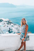 Beautiful dress not see through at all, only complaint is that it did shrink quite a bit even being washed in cold water and hung to dry! So I would recommend sizing up! - Kayla B.