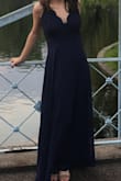 This was my very first order from Lulus and the first time I ordered a dress online in general. I was hesitant at first but after reading so many reviews and seeing all the pictures I decided to give it a shot. I wore this dress to a commencement ball and received a ridiculous amount of compliments. This dress is sophisticated, mature and classy. It looks so expensive for the price and photographs amazingly! 

It fit me perfectly around the waist/chest, I just had to get it hemmed because I am short! 

At first I almost ordered the XS as well but I'm glad I went with the small! I think the XS is for very thin people so if you're petite it doesn't mean it is the right size. Chat with an online helper if you're not sure what size you should get! I have no regrets, this dress was a big upgrade from my prom dress which cost 3x as much! - Charlotte K.