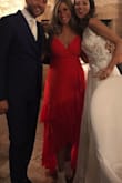 It's a beautiful dress, it ran a little big I have 32C chest and size 6 pants. I had to have the back and chest taken in. Other than that it was great material. Amazing for the price! - Diana D.