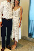 Wore this to my courthouse wedding and to dinner afterwards and it was so comfy and cute! Perfect for our day! - RACHEL J.