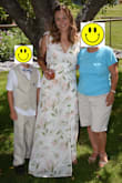 As soon as I tried this dress on I fell in love with it! The material is so light and comfortable, and it fit really well! It fit perfectly everywhere except was just a teeny bit snug at the top of the zipper, so I had it altered to lower the top of the zipper an inch and it was perfect. I wore it for my backyard wedding and was comfortable and felt beautiful all day with no issues moving around! Really love the adjustable shoulder so you can make it sit exactly where you want it to. I got so many compliments and loved all the pictures! - Elise M.