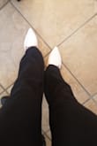 Absolutely love these shoes! I have them in cheetah print too! They do run on my ankle a little bit, but other than that are so comfy and cute! - Joleena L.
