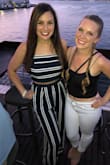 Love this cute, nautical outfit! Bought it for vacation but it was also perfect for a night on the town. Very fitted in the waist but overall cute and comfy. The pants do run long so I had to wear heels. - Patricia J.