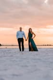 Absolutely love this dress and have received so many compliments. I wore it for our engagement photos as well as a friend's beach wedding and a special dinner on our honeymoon. - Kristen O.