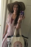It's hard for me to find jumpsuits that are flattering on me. Happy to say this one is perfect. I'm a size 4 and bought a small. Fit is perfect. I paired it with a hat and necklace also from Lulus. Great vacation look. - Erin F.