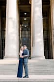 Absolutely LOVED this dress for my engagement shoot! It was super comfortable and hugged my body well. Can't wait to wear it again. - Alexandra B.