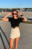 It's a super cute skirt. I had store credit so I had to get it! It's gonna be prefect for college! - Madi D.