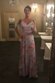 Fit great, beautiful dress. It was perfect for a summer wedding. - Marja M.