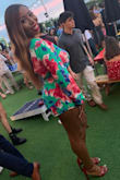 Great statement outfit. Accentuate long legs. I purchased this romper last minute and it arrived right on time for my birthday celebration. 

Lots of compliments!!! - ROSENA J.