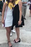 I ordered this dress for graduation and I'm so happy I did! It was perfect, it was a little loose but with some adjustments it was just right and I loved it so much! - Kaelin K.