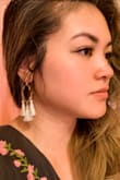 Love it, I got them in ivory, pink and black for different outfits! They're so pretty, love the boho look. - Sophie D.
