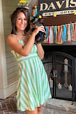 This great sundress was perfect for our block party. It transitioned so well from mid afternoon into the night! So cute with wedges. Hit at perfect length for my height. So many compliments. And photographs so well! - Shawn S.