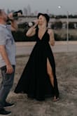 I wore this for engagement photos. I did have to alter the the straps a little bit and make them tighter just because I don't have much on top. Outfit was great for the photos. - Lysandra P.
