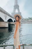 I was actually a little worried about this one but once you have it on, it is so darling and comfy. I loved wearing it in Europe and got lots of compliments! - Liz C.