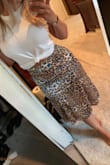 This skirt is so versatile! You can dress it up with a blouse and heels or dress it down with a T-shirt and sneakers. The waist is a bit large but everything else fits perfect! - Nicole G.