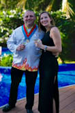 Really love this dress! The material is a great quality but kind of thick. I wore this on a trip to Vietnam and got a ton of compliments! - Audrey H.