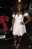 Purchased this for my daughter for her graduation. It fit her perfectly, and unlike a lot of other dresses it was not thin and see through. I will probably purchase more in other colors. - Charlease W.