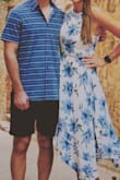 I wore this dress while in Europe in July so it had to withstand the heat. This dress is very light and airy and the fabric is thinner without being see-through. Perfect for hot weather. I usually order a medium with Lulus and usually it's a hit or miss and for this dress it was a little larger in the waist area and I had some extra room in the bust but I did not have time to order a small to see which size fit the best so I was comfortable wearing the medium. I think in the long run it was more comfortable being a little larger. Would definitely recommend, I got several compliments. - Sydney B.