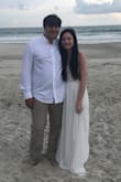 I wore this dress for my beach wedding and it was super pretty. I got an XS and with the adjustable straps it fit perfectly. - Aubrey M.