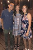 The pattern, color, and shape make this dress really flattering and slimming. It is my go to dress for a comfy summer day out, but I also like to dress it up with heels or wedges. Also a big plus that you can wear a regular bra with it. - Michelle M.