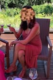 Loved it but if I could've went back in time, I would have ordered an extra small. I had to tape the neckline and under my arms so that my bra wouldn't show. - Cherisse K.