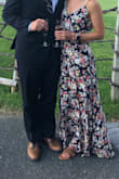 Wore this dress to a wedding. It fit perfectly! Super light and easy to move around in. Definitely recommend it ! - Jessica R.
