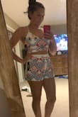 Fits absolutely perfect! Can't wait to wear this set on my honeymoon! - McKenzie A.